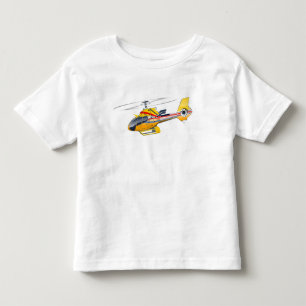 Cartoon Helicopter Toddler T-Shirt