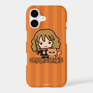 Cartoon Hermione and Crookshanks