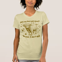 Cartoon Highland Cow "Tell Me How You Feel"