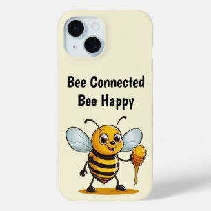 Cartoon Honey Bee Personalised Phone Case