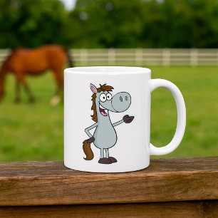 Cartoon Horse Coffee Mug