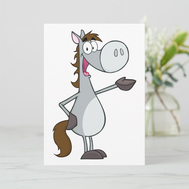 Cartoon Horse Invitation (Creator Uploaded)