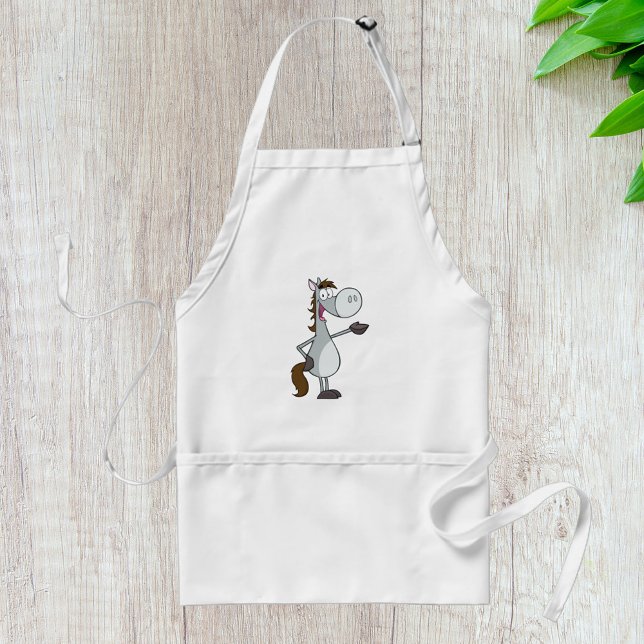 Cartoon Horse Standard Apron (Creator Uploaded)