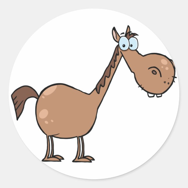 Cartoon Horse Stickers (Front)