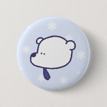 Cartoon Ice Bear Pin
