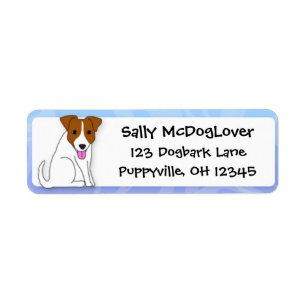 Cartoon Jack Russell Terrier