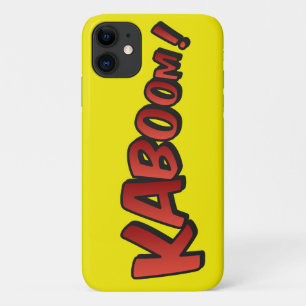 Cartoon Kaboom! Splat iPhone 11 Case