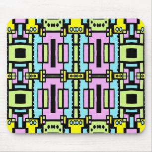 Cartoon Kaleidoscope 03 Mouse Mat