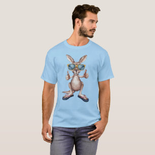 Cartoon Kangaroo T-Shirt