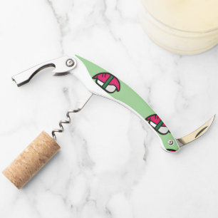Cartoon Kawaii Sushi, Fish Rice & Seaweed Waiter's Corkscrew