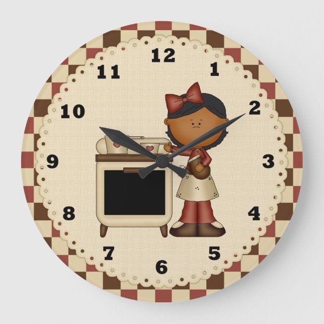 Cartoon Kitchen clock (Front)