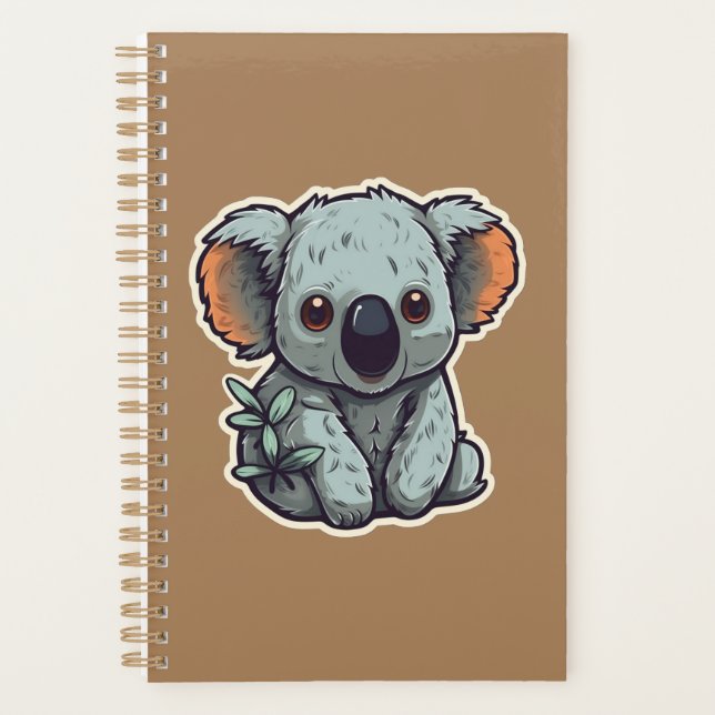 CARTOON KOALA BEAR PLANNER (Front)