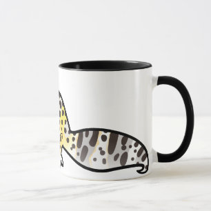 Cartoon Leopard Gecko Mug