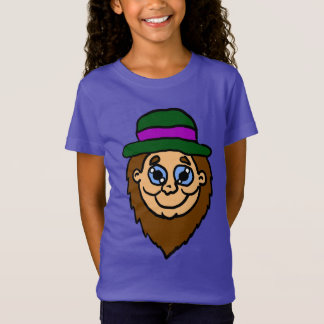 Cartoon Leprechaun head T-Shirt