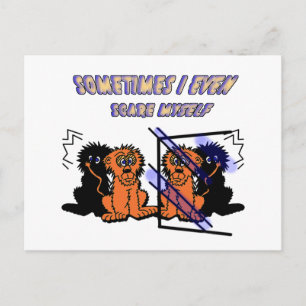 Cartoon Lion Postcard