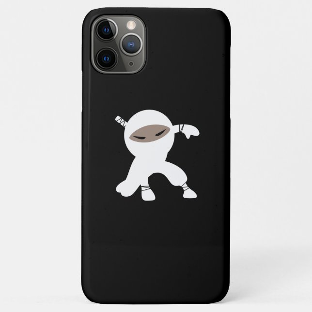 Cartoon Little Ninja Warrior Case-Mate iPhone Case (Back)