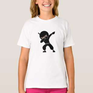 Cartoon Little Ninja Warrior T-Shirt