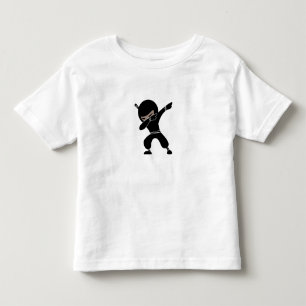 Cartoon Little Ninja Warrior Toddler T-Shirt