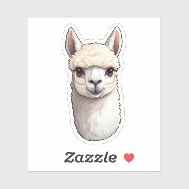 Cartoon llama illustration (Sheet)