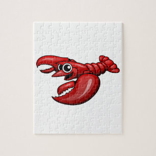 Cartoon Lobster Jigsaw Puzzle
