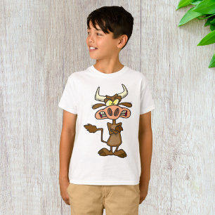 Cartoon Mad Cow T-Shirt