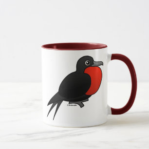 Cartoon Magnificent Frigatebird Mug
