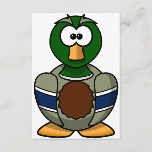 Cartoon Mallard Duck Invitations