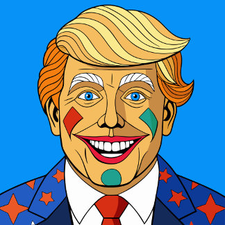 Cartoon Man Dartboard