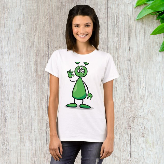 Cartoon Martian T-Shirt (Creator Uploaded)