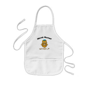 Cartoon Matzah Monster Passover Apron