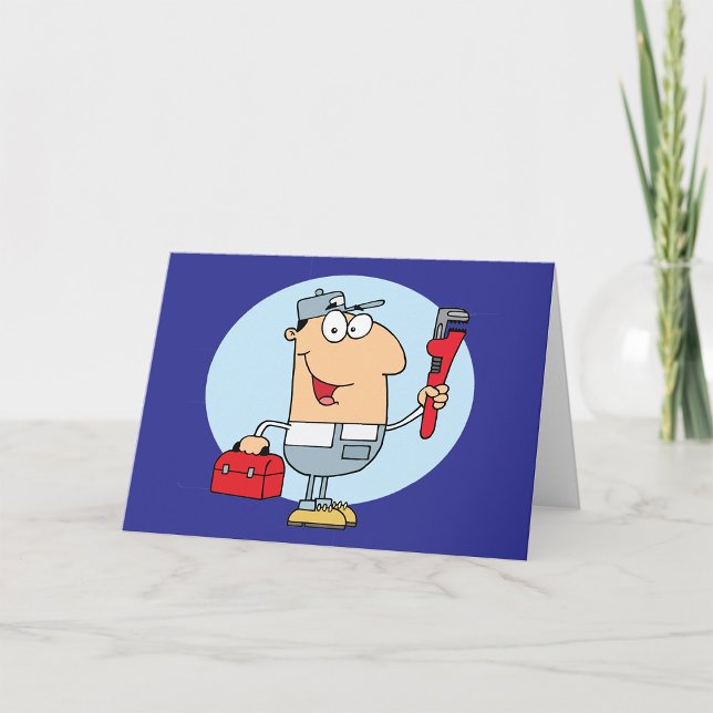 Cartoon Mechanic Card (Creator Uploaded)