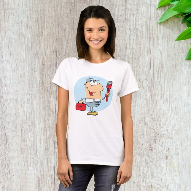 Cartoon Mechanic T-Shirt (Creator Uploaded)