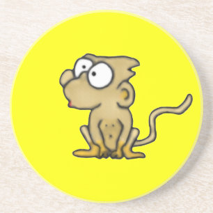 Cartoon Monkey Coaster