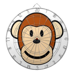 Cartoon Monkey Dart Board