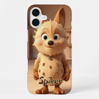 Cartoon Monogrammed Case- Mate iPhone 16 Plus Case