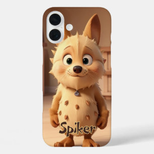 Cartoon Monogrammed Case- Mate iPhone 16 Plus Case