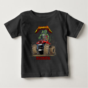 Cartoon monster truck baby T-Shirt