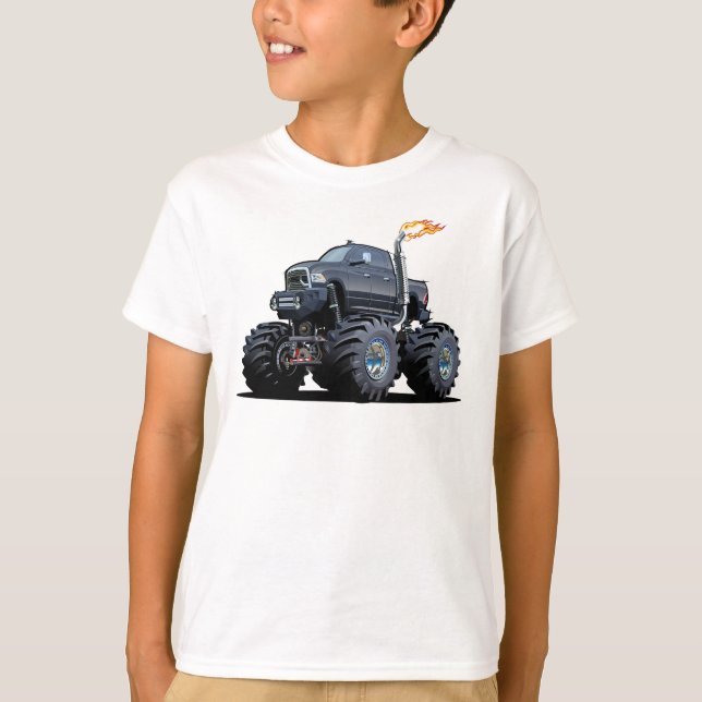 Cartoon monster truck T-Shirt (Front)
