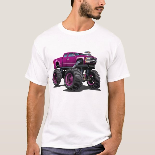 Cartoon monster truck T-Shirt (Front)