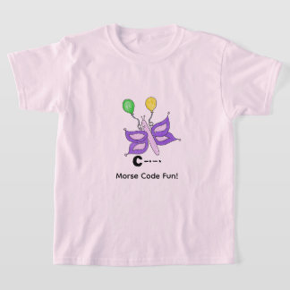 Cartoon Morse Code for Kids! Letter D T-Shirt