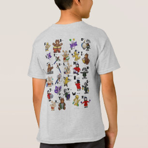 Cartoon Morse Code for Kids! Letter D T-Shirt
