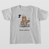 Cartoon Morse Code for Kids! Letter "J"