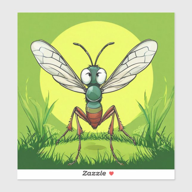 🦟 Cartoon Mosquito Funny gift idea (Sheet)