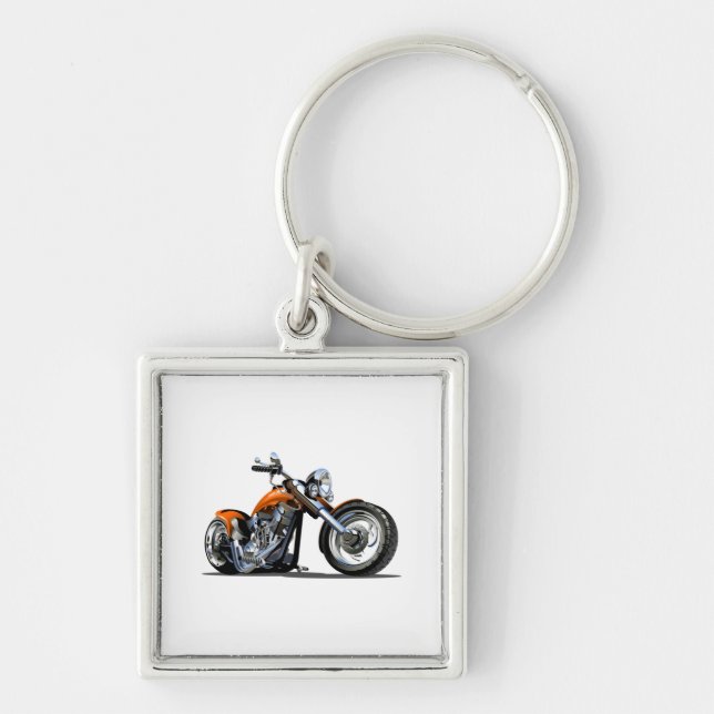 Cartoon motorbike key ring (Front)