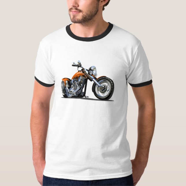 Cartoon motorcycle T-Shirt (Front)