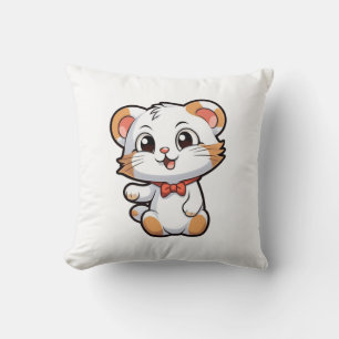 Cartoon mouse illustration cushion