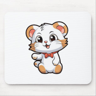 Cartoon mouse illustration mat