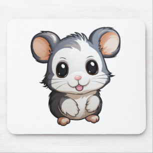 Cartoon mouse illustration mat