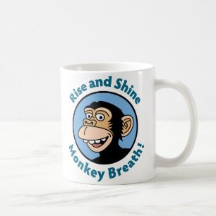 Cartoon Mug: Monkey Breath Coffee Mug