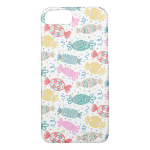 Cartoon multicolored festive candies iPhone 8/7 case